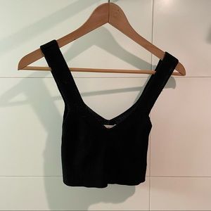 Wilfred knit crop top, size xxs